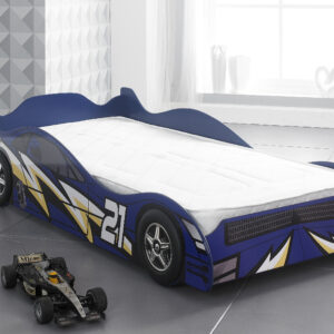 NO 21 Racing Car Bed - Blue