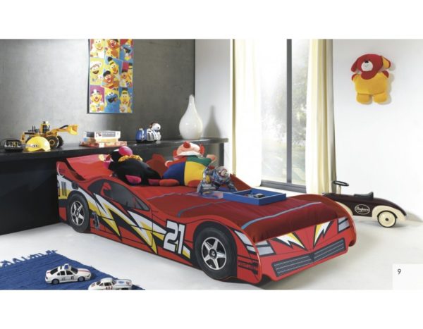 no-21-red-racing-car-bed | Majestic Furnishings