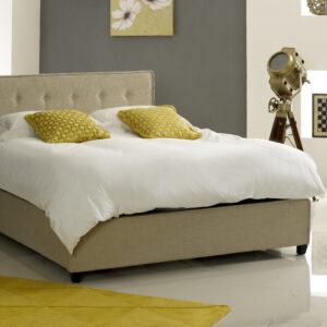 Creamstone Standard Fabric Bed
