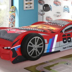 BNW N3 Turbo Racing 88 Red Car Bed