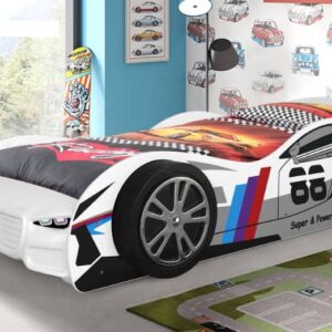 BNW N3 Turbo Racing 88 White Car Bed