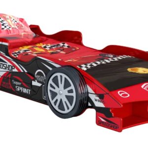 Shark Speedracer Car Bed Without the side drawer - Red